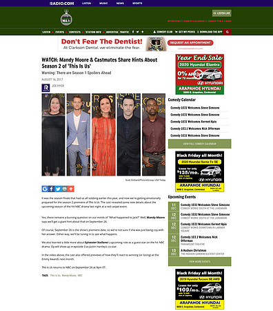 Screenshot_2019-12-11 WATCH Mandy Moore Castmates Share Hints About Season 2 of 'This Is Us'
