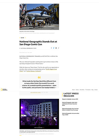 Screenshot_2019-12-20 National Geographic Stands Out at San Diego Comic Con