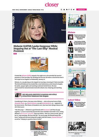 Screenshot_2021-01-25 Melanie Griffith Looks Gorgeous at 'The Last Ship' Musical Premiere